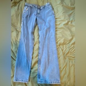 Light wash mom, Jean cargoes